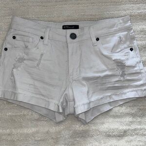 White Denim Shorts (STS Blue)